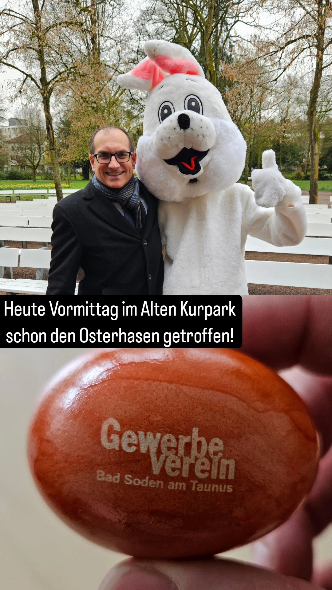 Osterhase in Bad Soden