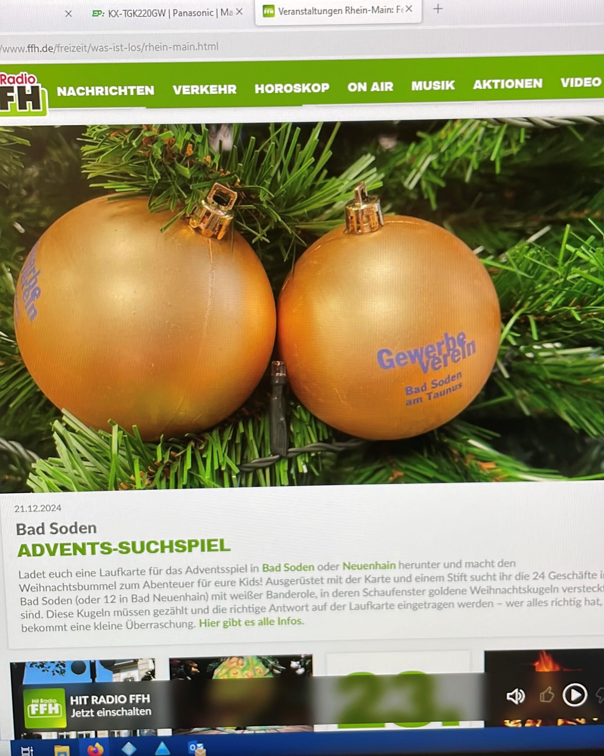 Schaufensteraktion zu Weihnachten 2024 – Nachschau